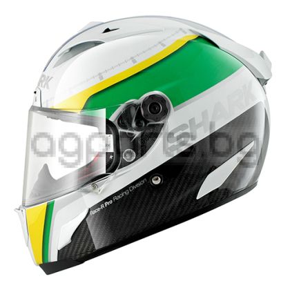 Race-R PRO CARBON RACING DIVIS White Green Yellow