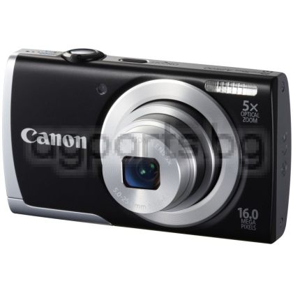 Дигитален фотоапарат Canon PowerShot A 2500, 16MP, черен