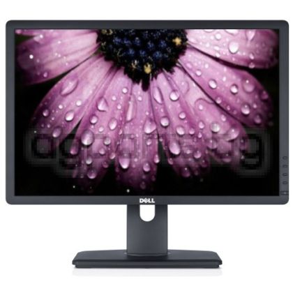 Монитор LCD Dell P2213, 22", VGA, DVI-D, Черен