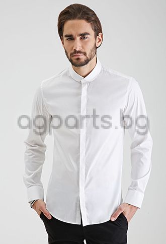 Classic Collared Button-Down Shirt