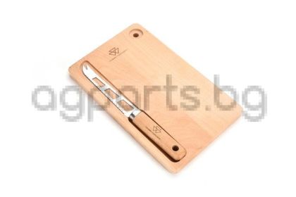 CUTTING BOARD WITH CHEESE KNIFE