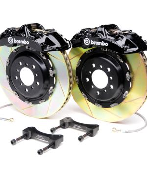 Brembo 2012 Mercedes-Benz C-Class GT Slotted Brake Kit 1N2.9527A1 Front 405mm X 34mm Slotted Brake Kit With 6-Piston