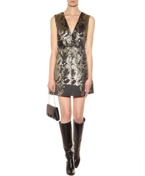 Pacey jacquard dress