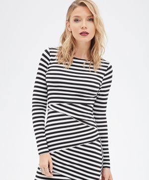 Striped Bodycon Dress