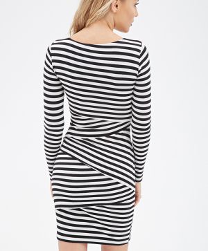 Striped Bodycon Dress