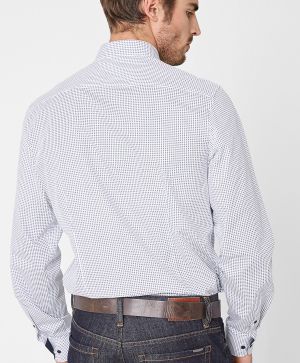 Slim fit shirt + minimalist print