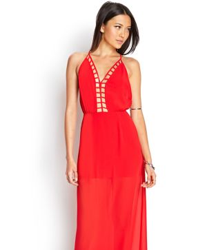 Caged Maxi Dress