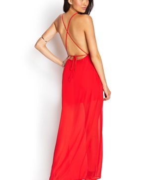 Caged Maxi Dress