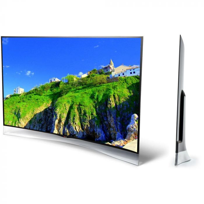 Извит телевизор OLED Smart 3D, LG, 55EA980V, 55" (139 см)