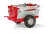 TRAILER, RED AND SILVER FOR MASSEY FERGUSON PEDAL TRACTOR